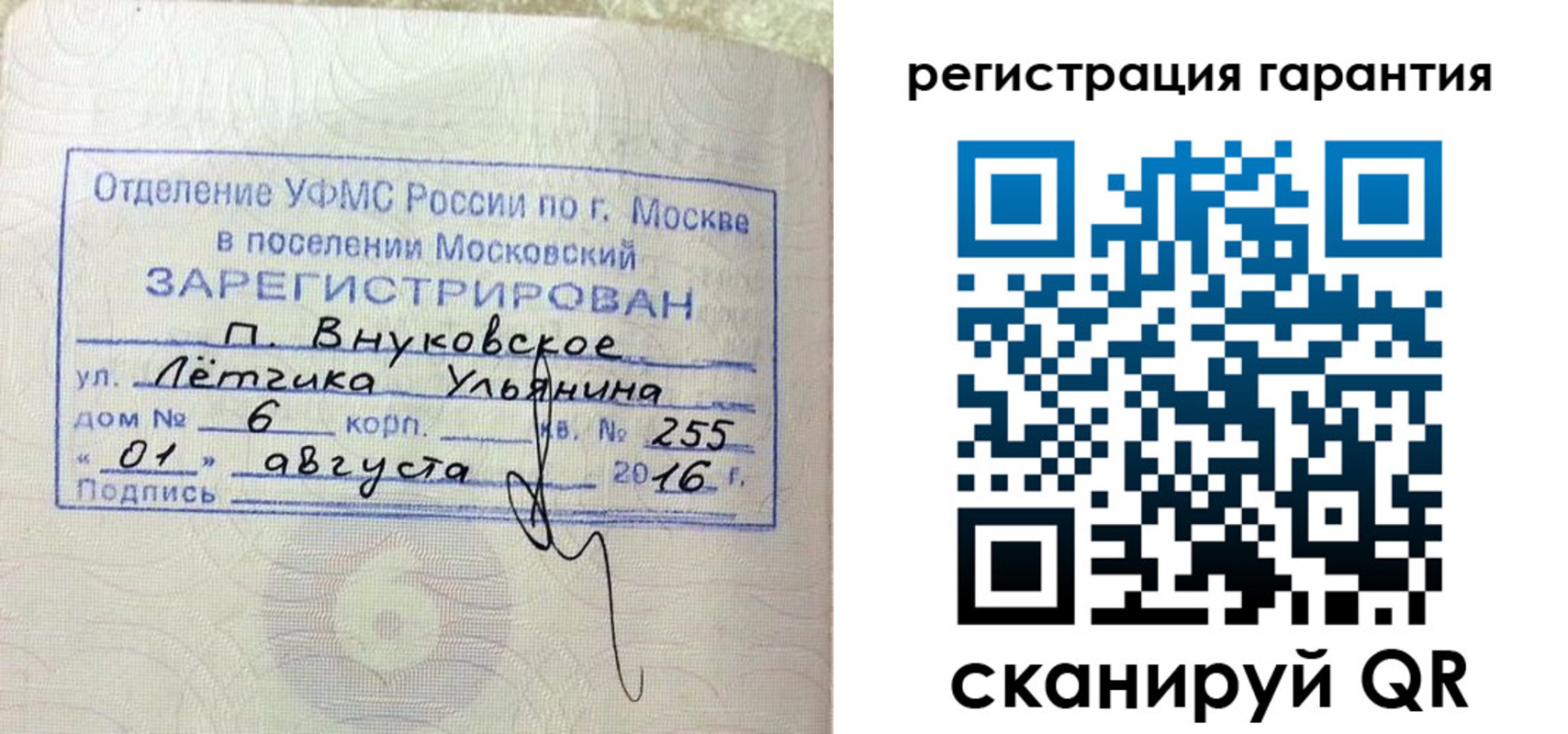 прописка штамп в Полярных Зорях